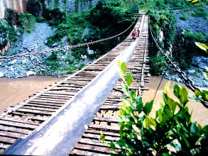 水城高家渡鐵索橋